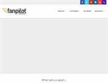 Tablet Screenshot of fanpilot.com